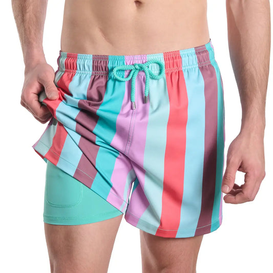 Cabana Costa, short híbrido Zest, bañador con forro de compresión y bermuda de resort