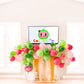 Fruity Balloon Garland Kit -Pink and Lime Green