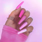 Coffin Long Fake Nails