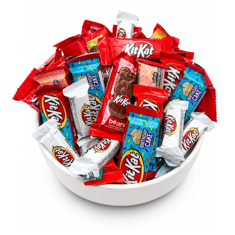 KitKat Assorted Variety Pack – Milk Chocolate, White Chocolate & Limited Edition Flavors