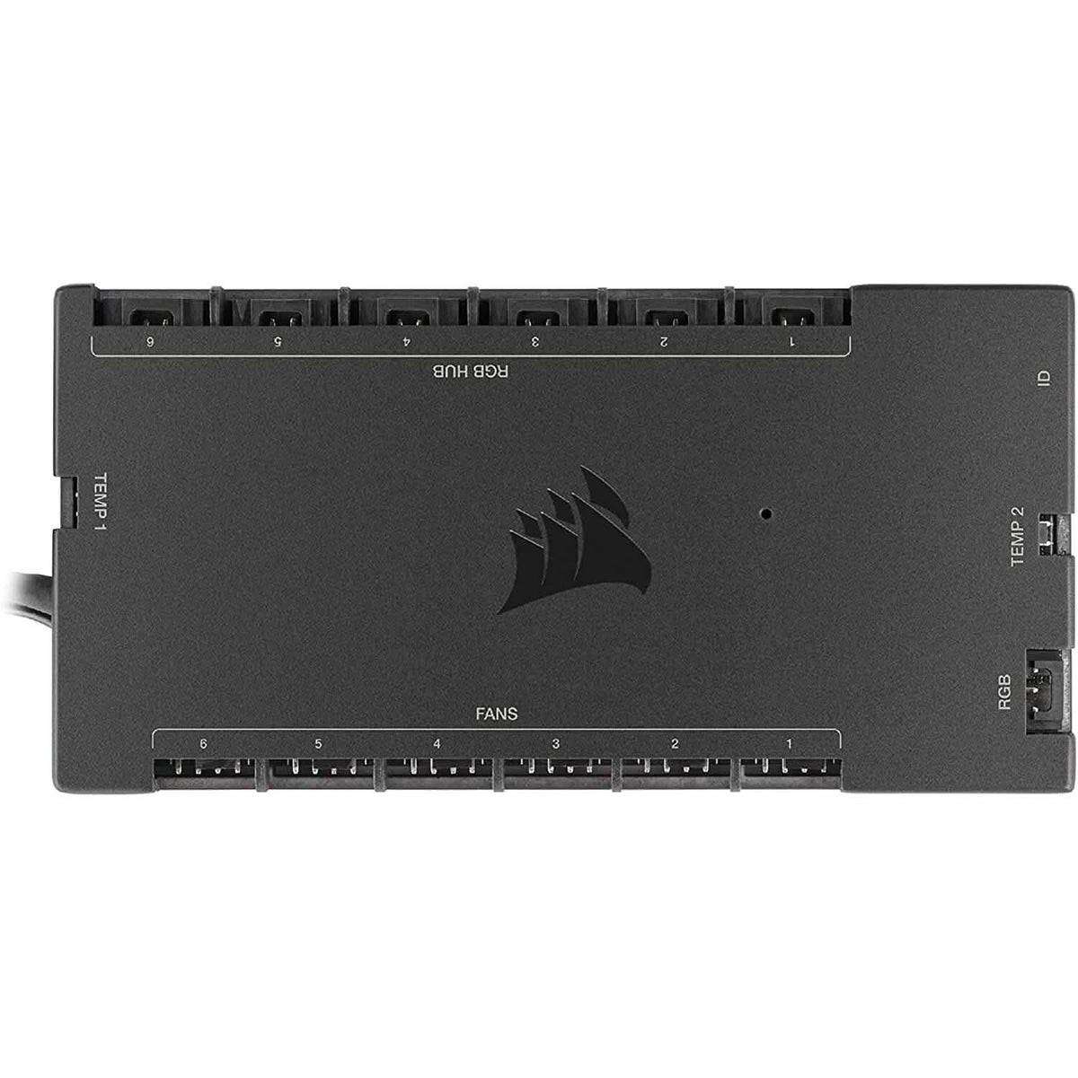 CORSAIR iCUE COMMANDER CORE XT, controlador digital de velocidad del ventilador e iluminación RGB (reacondicionado)