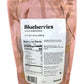 Blueberries, Juice Sweetened