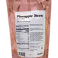 Pineapple Dices, Low Sugar