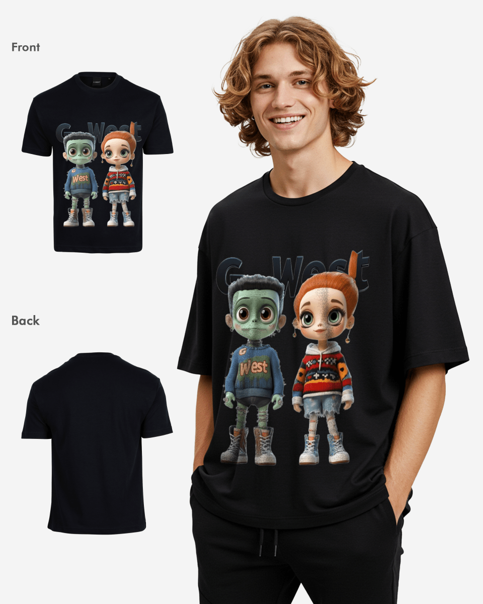 G West Couple Claus Oversized T Shirt Mens