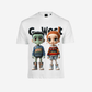 G West Couple Claus Oversized T Shirt Mens