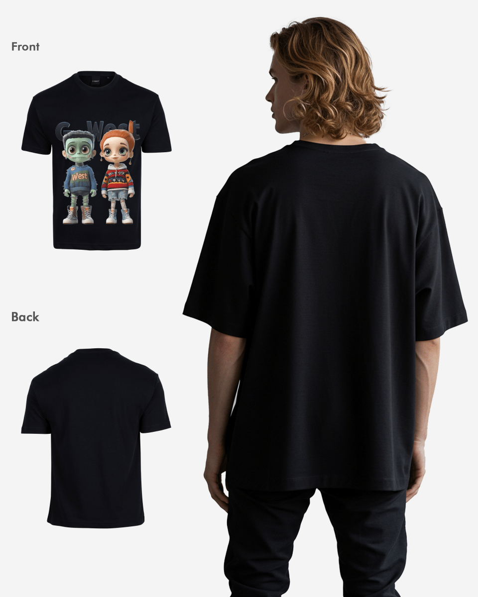 G West Couple Claus Oversized T Shirt Mens