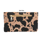 Cow Patterned Folding Clutch Bag