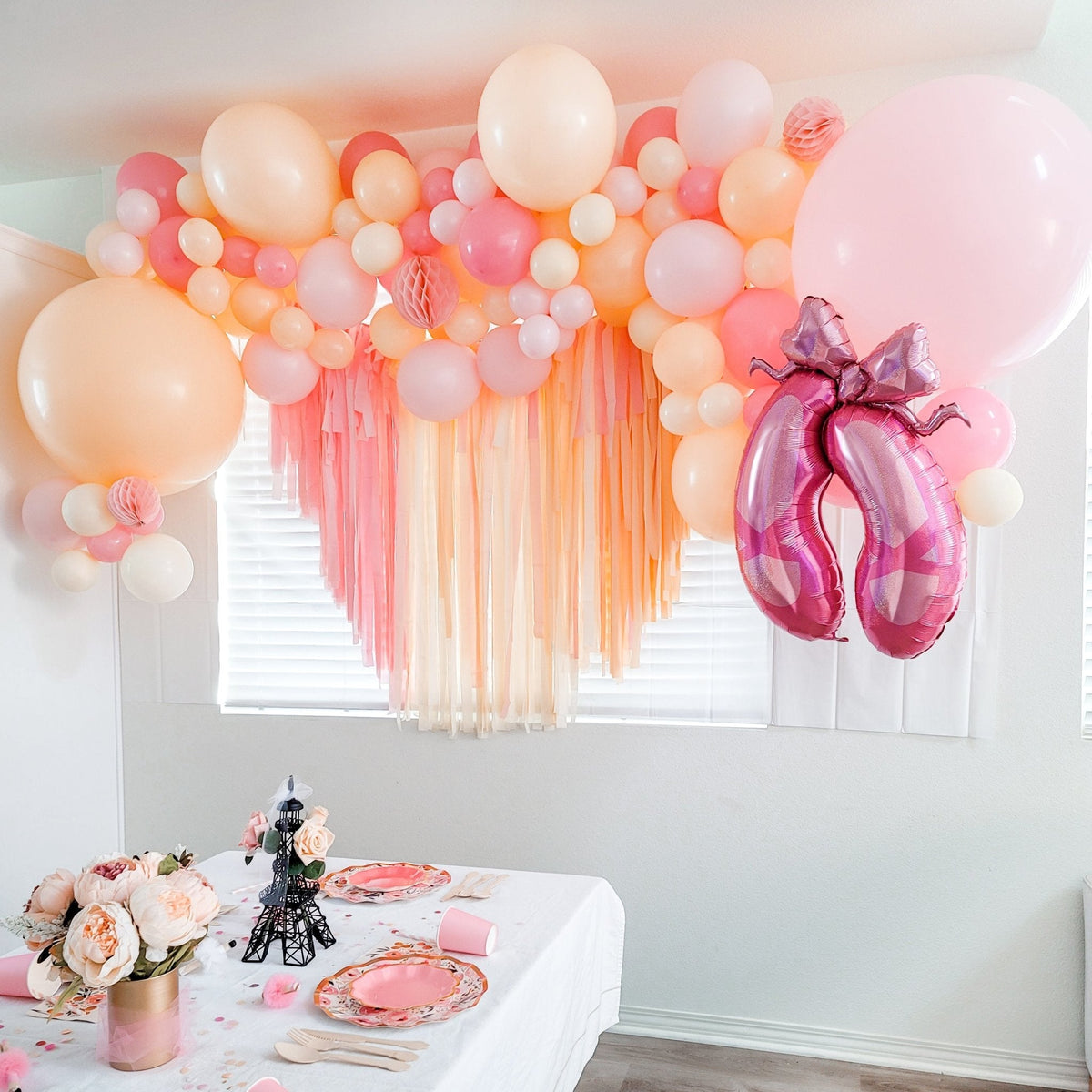 Kit de guirnalda de globos Creamsicle pastel