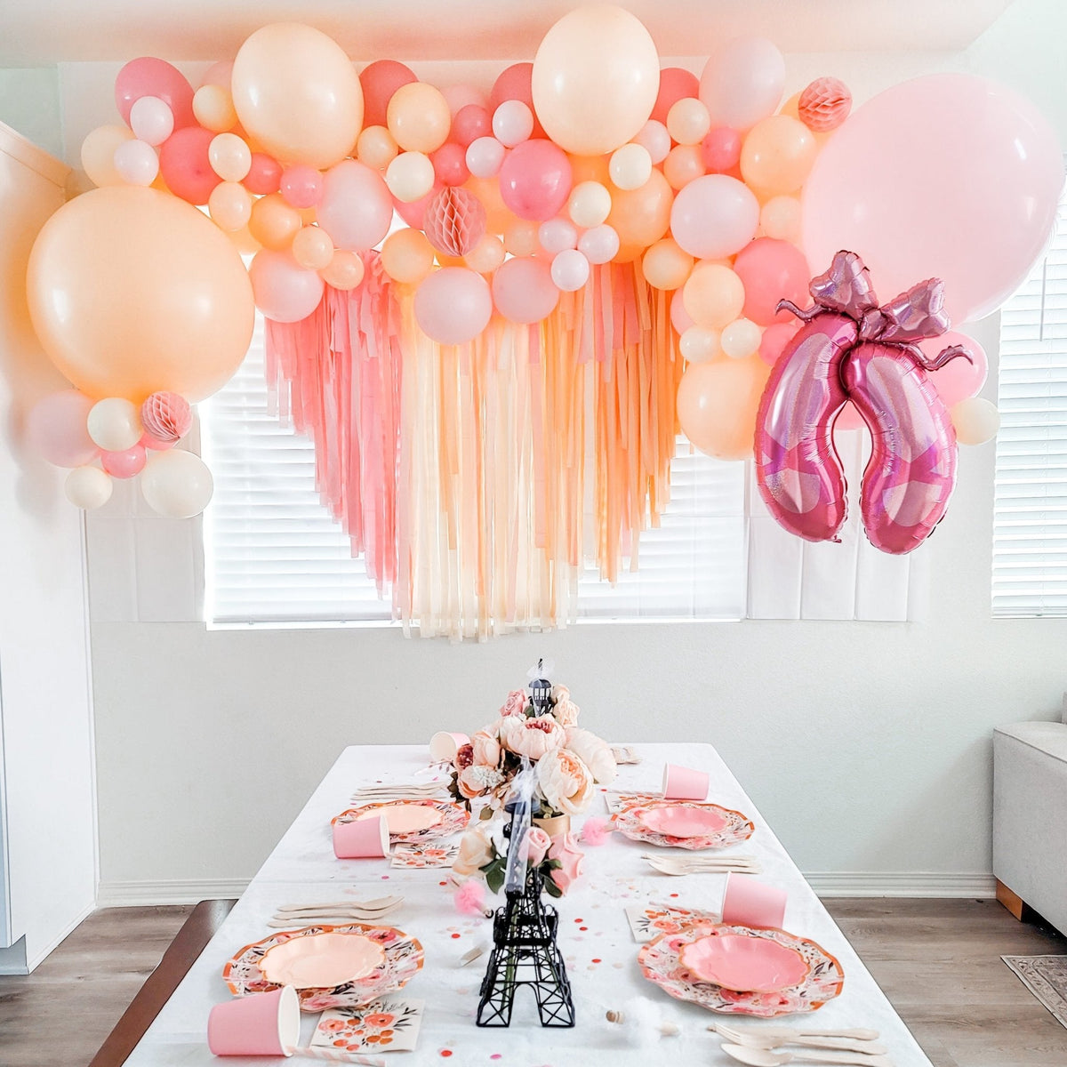 Kit de guirnalda de globos Creamsicle pastel