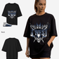 G West Crown Skull Oversized Women's T-Shirt