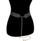 Crystal Accented Rhinestone Pave Embellished Belt