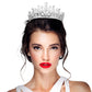 Teardrop Stone Accented Princess Tiara