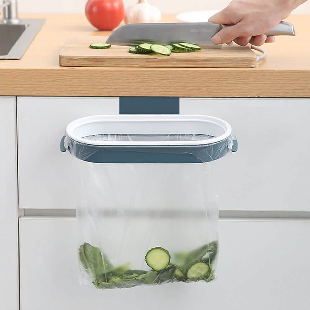 Bolsa de basura con clip para la puerta del armario