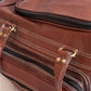 Vintage Leather Travel Duffle Bag