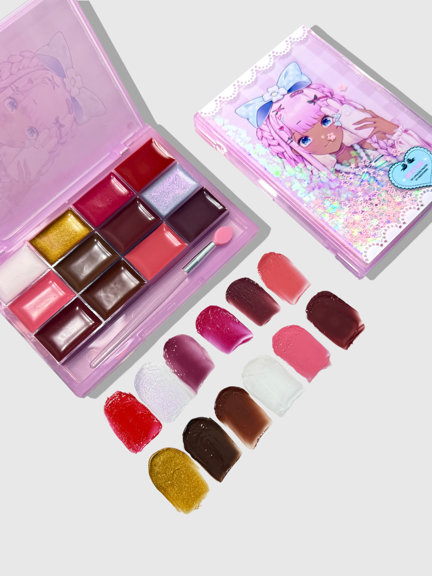 Paleta de brillos labiales Bestie