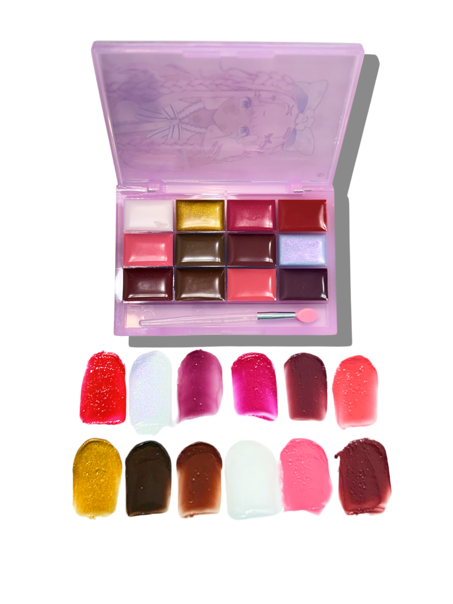 Paleta de brillos labiales Bestie