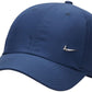 NIKE Deporte Azul Marino Medianoche/Plateado Metálico Extra Grande