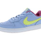 Zapatillas Nike Kids Court Borough Low 2 Cobalt Bliss/Lt Lemon Twist 4 M US