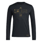 adidas Mens Size FC Long Sleeve Pre-Game T-Shirt Black/Los Angeles Football Club Small Tall