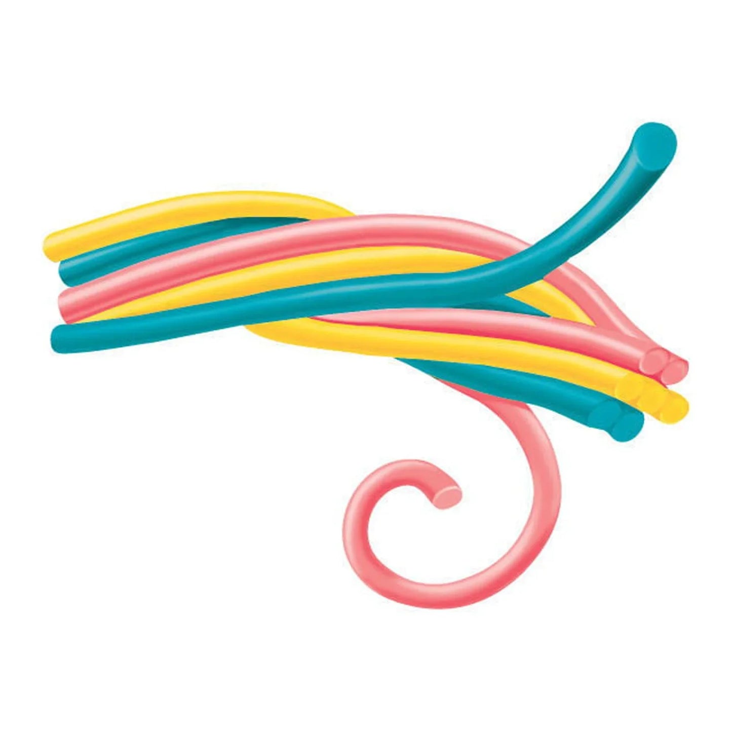 Caramelos Twizzlers Pull 'n' Peel – Explosión de fresa retorcida – Bolsa de gran valor