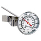 Escali AH3 NSF Certified Commercial Instant Read Large Dial Thermometer W/Clip Silver