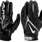 Guantes de fútbol americano Nike Youth Superbad 6.0 Negro | Blanco Pequeño