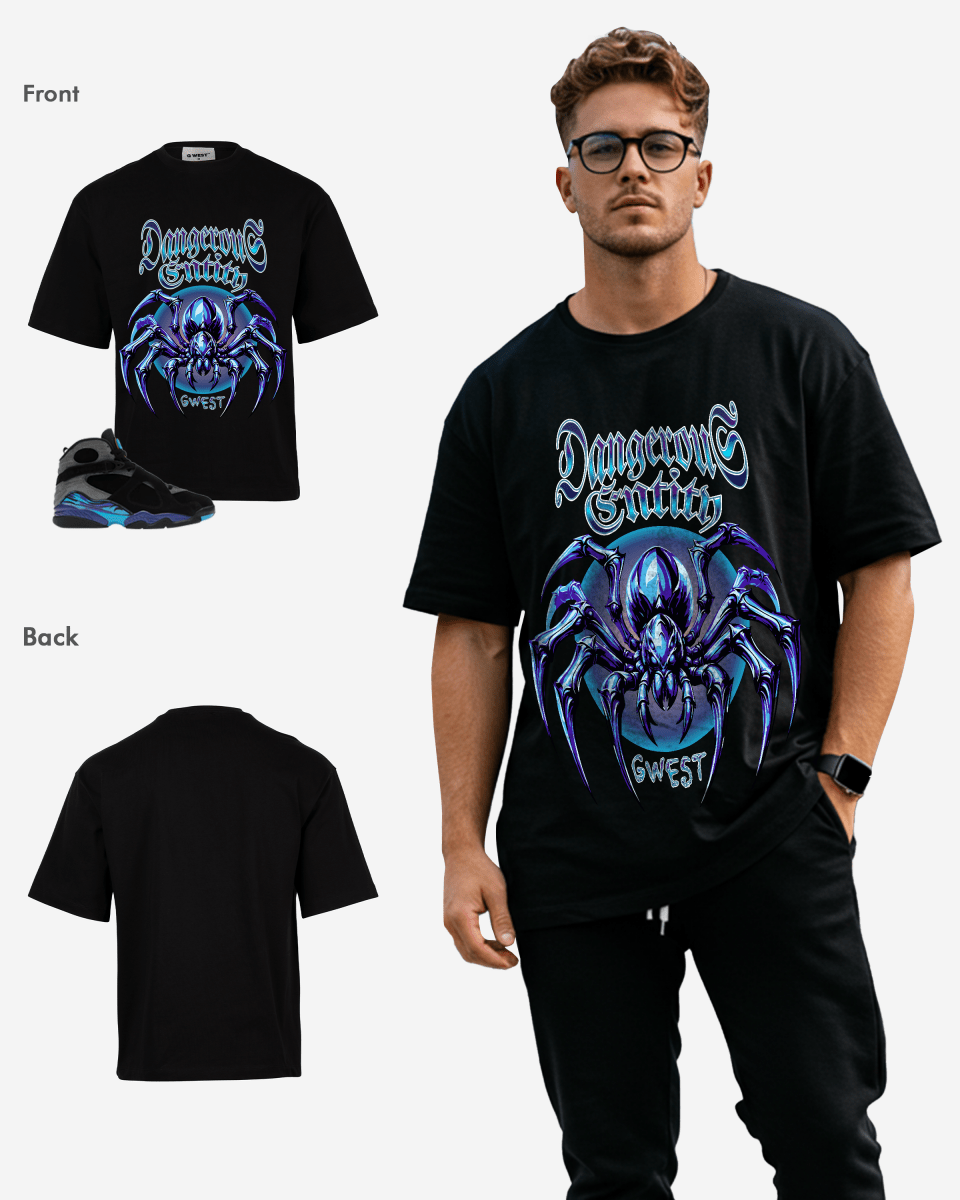 G West Dangerous Entity Oversized T-Shirt Mens
