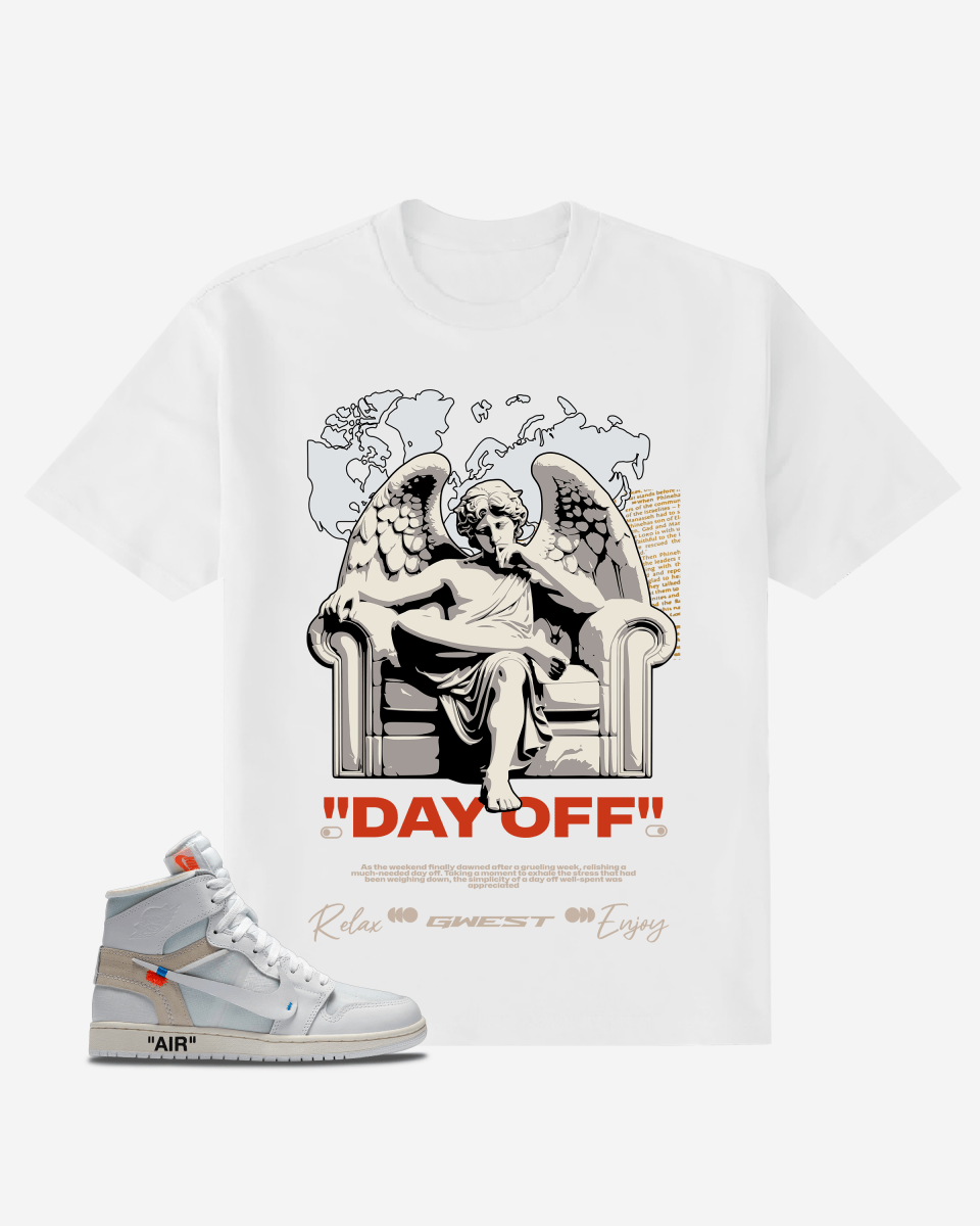 G West Day Off Oversized T-Shirt Mens