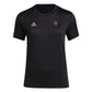 adidas Womens CF Short Sleeve Pre-Game T-Shirt Black/Club Inter De Futbol Miami XX-Large