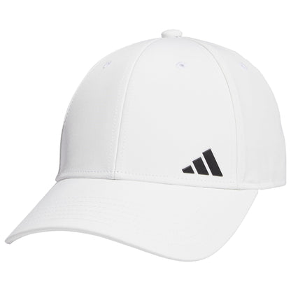 adidas Womens Backless Ponytail Hat Adjustable Fit Baseball Cap White/Black One Size