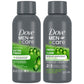 Dove Men+Care Paquete de artículos esenciales de viaje – Jabón corporal y facial Extra Fresh y champú 2 en 1 Fresh + Clean, 3 oz cada uno