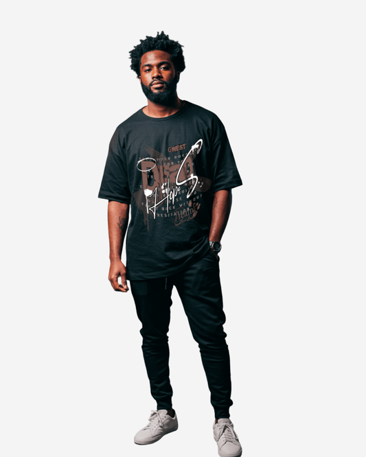 Camiseta extragrande Dead Hope para hombre G West