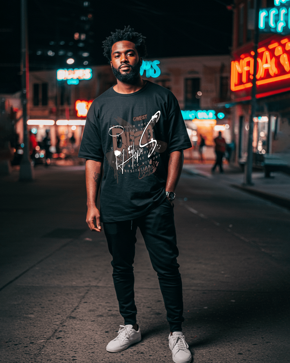 G West Dead Hope Oversized T-Shirt Mens