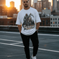 G West Death Stalken Oversized T-Shirt Mens