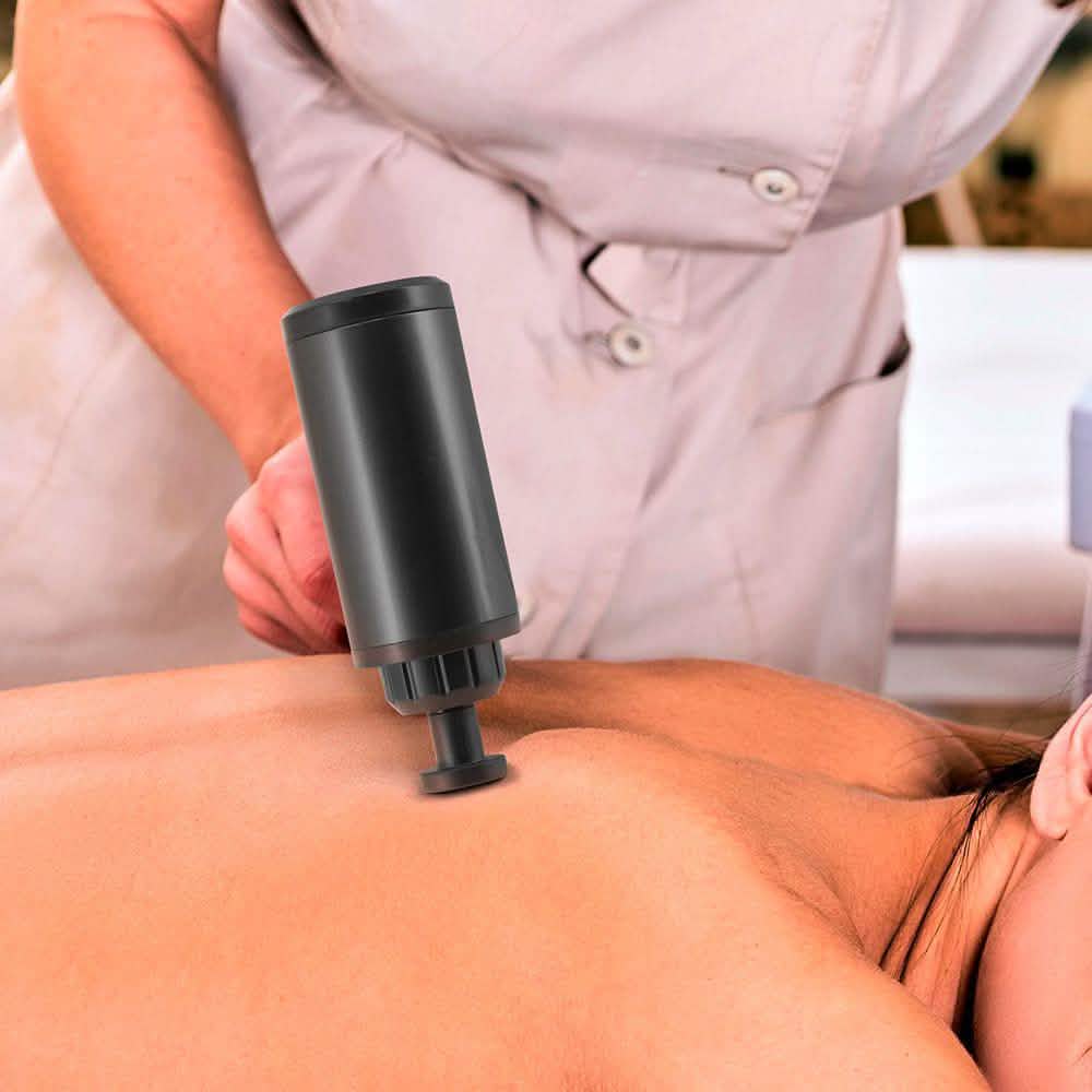 Pistola de masaje de percusión para tejidos profundos