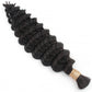 Cabello Trenzable 100% Humano Onda Profunda a Granel