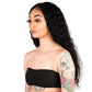 Deep Wave 13x4 Transparent Lace Front Human Hair Wig