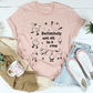Definitely Not All In A Row Tee