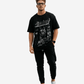 G West Demon Cat Breakout Oversized T-Shirt Mens