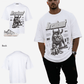 G West Demon Cat Breakout Oversized T-Shirt Mens
