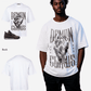 G West Demon Claws Oversized T-Shirt Mens