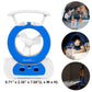 Desk Cooling Fan with 180 Degree Adjustable LED Lamp
