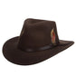 Scala Piscataway - Sombrero de fieltro de lana suave para exteriores