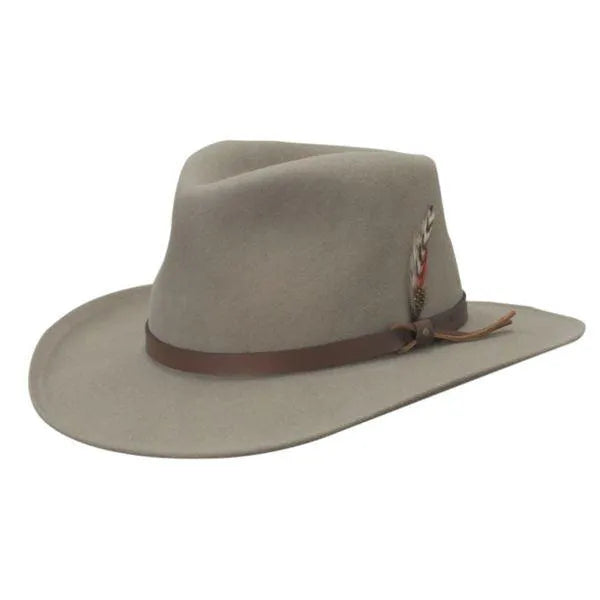 Scala Piscataway - Sombrero de fieltro de lana suave para exteriores