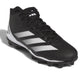 adidas Hombre Adizero Impact.2 Spark Zapatilla de fútbol moldeada Negro/Blanco/Negro 9.5