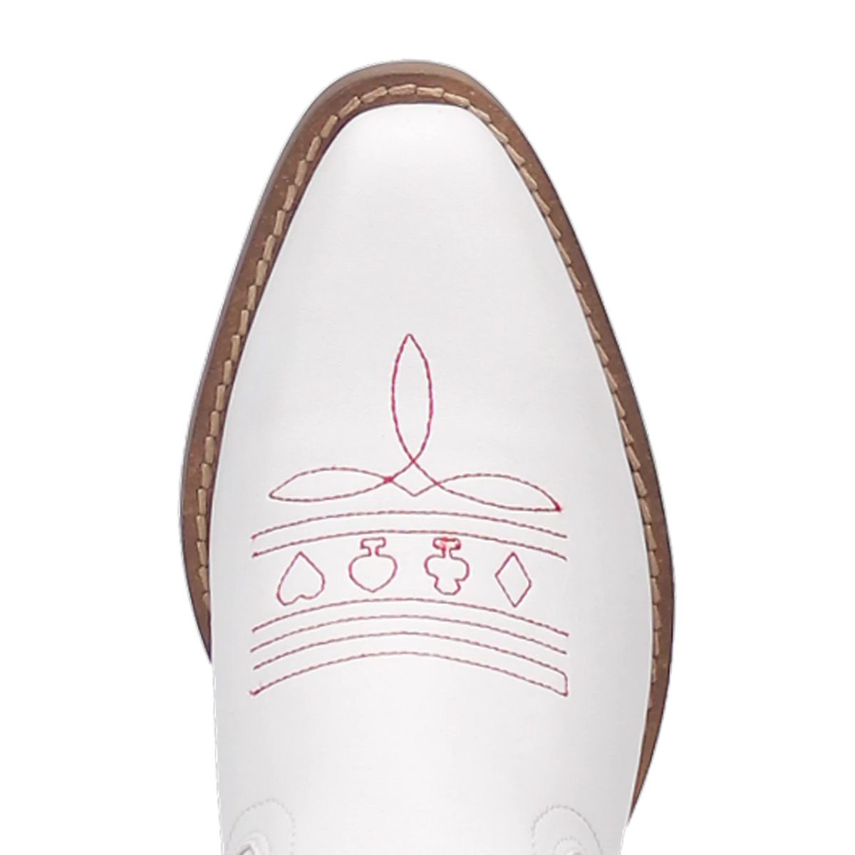 Dingo Queen A Hearts - Botas Vaqueras de Cuero para Mujer