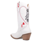 Dingo Queen A Hearts - Botas Vaqueras de Cuero para Mujer