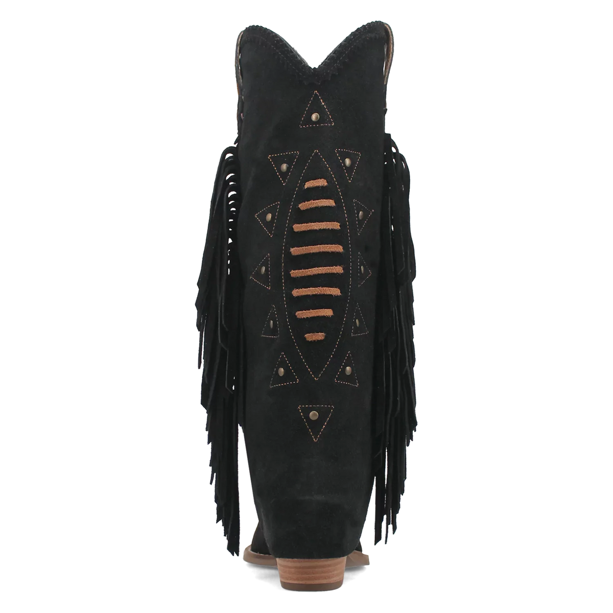 Sendero Dingo Spirit - Botas vaqueras de cuero de ante para mujer