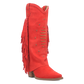 Sendero Dingo Spirit - Botas vaqueras de cuero de ante para mujer