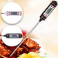 Termómetro digital para carne con pantalla LCD para barbacoas y hornos